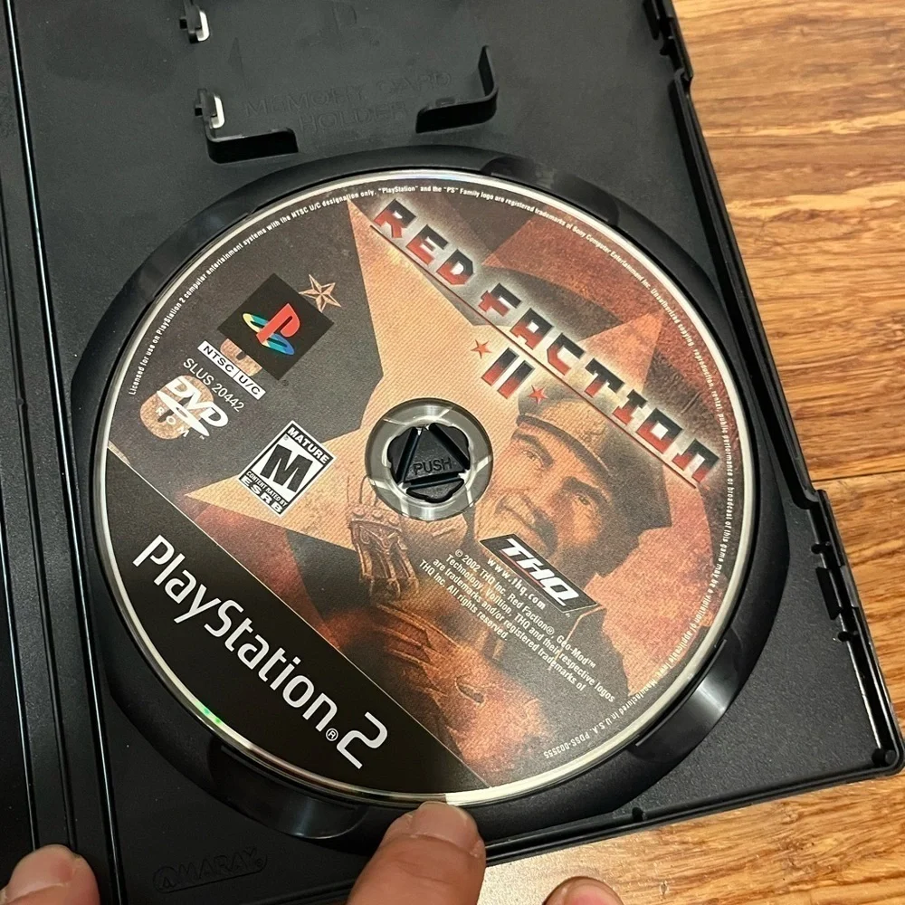 Playstation 2 Red Faction II Video Game 2002. Sony Case and Disc